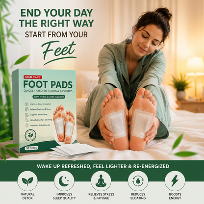 CalmStep™ Premium Detox Foot Patches (Pack of 10) – Buy 1 Get 1 Free